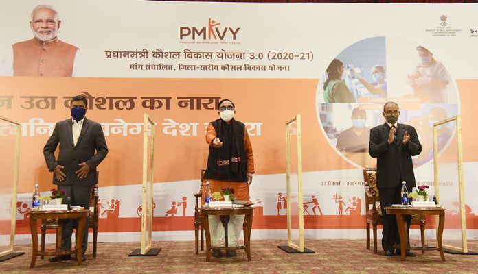 PMKVY 3.0 launched, aims to train eight lakh candidates PMKVY 3.0 launched, aims to train eight lakh candidates