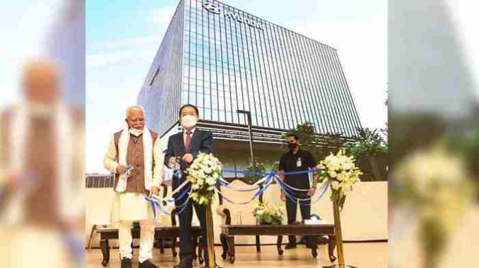 Hyundai Inaugurates New Corporate HQ in Gurgaon. Invest Rs 2,000-crore Hyundai Inaugurates New Corporate HQ in Gurgaon. Invest Rs 2,000-crore