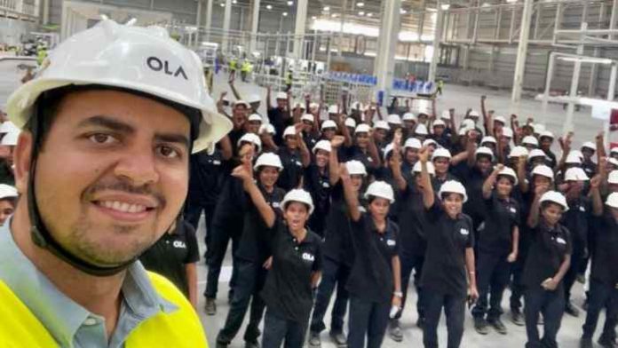 Ola electric scooter factory to be run entirely by women