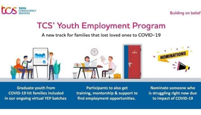 TCS announces 'Youth Employment Program' as CSR initiative in India TCS announces 'Youth Employment Program' as CSR initiative in India