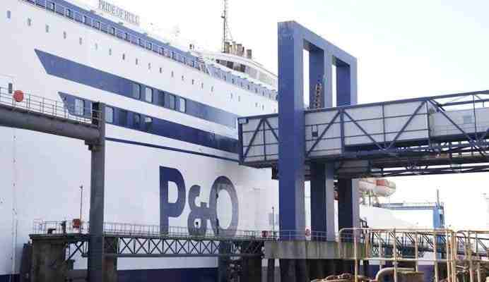 P&O Ferries UK shipping firm fires 800 people over 3 mints video message P&O Ferries UK shipping firm fires 800 people over 3 mints video message