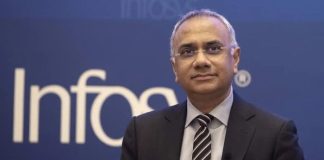 Infosys CEO Salil Parekh's Salary Jumps 88% To ₹ 79.75 Crore