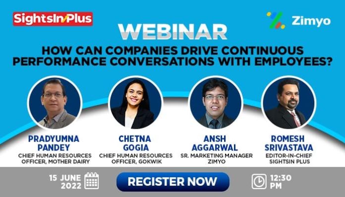 Zimyo Free Webinar on Modern Performance Management Practices
