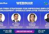 Webinar – Long-term Strategies for Improving Employee Engagement Register Now