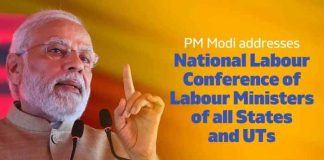 PM Modi addresses National Labour Conference of Labour Ministers of all States and UTs