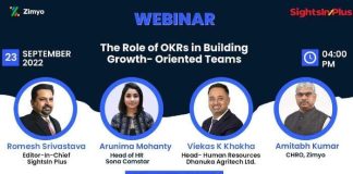 Webinar | The Role of OKRs in Building Growth-Oriented Teams | Register Now