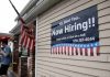 Hiring in the USA has been soaring high