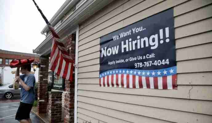 Hiring in the USA has been soaring high Hiring in the USA has been soaring high
