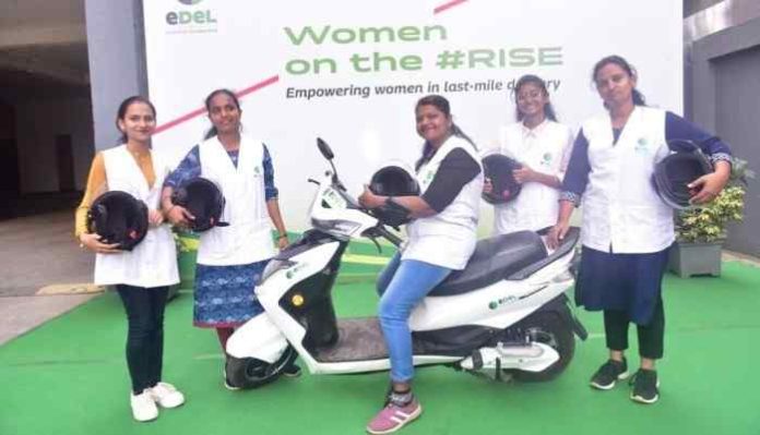Mahindra Logistics on-boards women e-bike riders Mahindra Logistics on-boards women e-bike riders