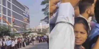 Few IT companies skip hiring: 3,000 Engineers Queue Up Outside IT Company