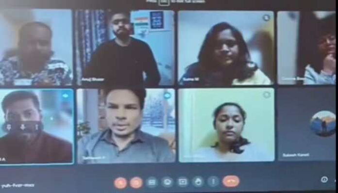 Zoom meeting argument over Hindi Language Issue goes viral Zoom meeting argument over Hindi Language Issue goes viral