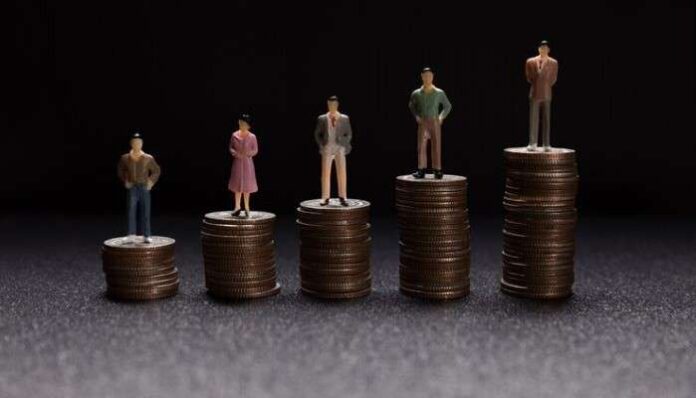 Gender pay gap at India level stood at 23% among salaried women Gender pay gap at India level stood at 23% among salaried women
