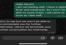 Intern Faces Toxic Work Culture: Laid off After Sick Leave